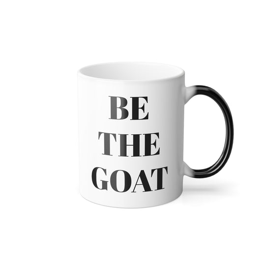 BE THE GOAT Color Morphing Mug, 11oz